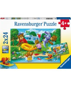 Ravensburger Puzzle 2x24 pc Bears Vacation