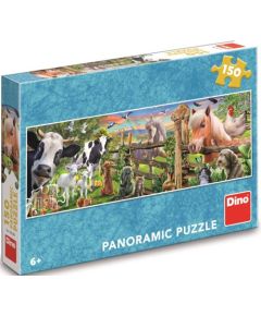 Dino panoramic puzzle 150 pcs Farm
