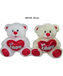 Sun Day Плюшевый мишка 30 cm с сердцем LOVE (M3739) разные 166609