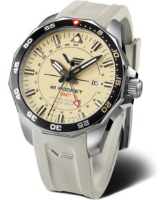 Vostok Europe N1 Rocket GMT NH34-225A713SIWH Rokas pulksteņi 