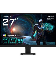 GIGABYTE GS27QXA LED display 68,6 cm (27") 2560 x 1440 px Quad HD Czarny