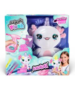 Airbrush Plush AIRBRUSH Мягкая игрушка с аэрографом - Аксолотль-единорог