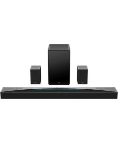 TCL Q Q85H Class 7.1.4 Channel Sound Bar with Dolby Atmos, Wireless Subwoofwer, and Wireless Surround Speakers Домашние кинотеатры Акустические системы(Soundbars)