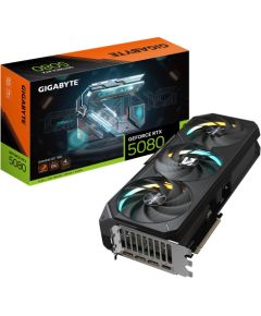 GIGABYTE GeForce RTX 5080 GAMING OC 16G Graphics Card - 16GB GDDR7, 256bit, PCI-E 5.0, 2730MHz Core Clock, 3 x DisplayPort, 1 x HDMI, GV-N5080GAMING OC-16GD