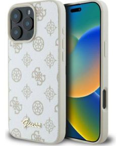 Guess Peony Script Logo MagSafe Case Aizsargapvalks Priekš Apple iPhone 16 Pro Max