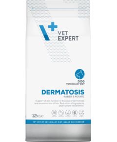 VET EXPERT Veterinary Diet Dermatosis Dog Rabbit & Potato - dry dog food - 12 kg