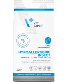 VET EXPERT Veterinary Diet Hypoallergenic Insect Dog - dry dog food - 12 kg