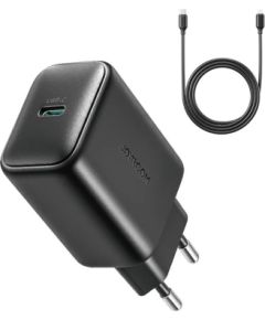 Charger Joyroom JR-TCF23 25W USB-C + USB-C to USB-C cable 1.0m black
