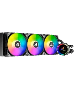 Sharkoon S90 RGB AIO 360mm Watercooling Set - 1150, 1151, 1155, 1156, 1366, 2011, 2011-3, AM2, AM2+, AM3, AM3+, FM1, FM2, AM4, 2066, TR4, sTRX4, 1200, 1700, AM5