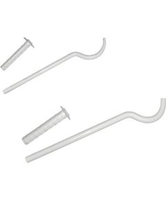 Cordivari stiprinājumu komplekts Ardesia 3, balts Piederumi apkures iekārtām