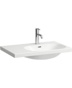 Laufen izlietne Lua, 750x460 mm, bļoda labajā pusē, balta