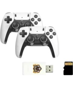 GameBox HY01 64bit Ретро 20K Игра 4K USB стиком консоль для Android x2 беспроводных контроллера Белый