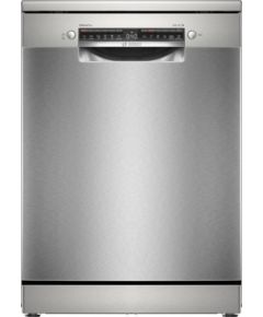 Bosch SMS4EMI06E Silver Inox EfficientDry HomeConnect Brīvstāvoša trauku mazgājamā mašīna 60cm
