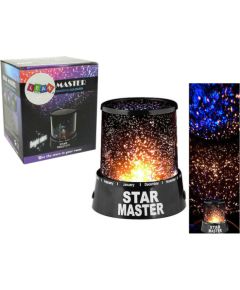 Nakts lampa-zvaigžņu projektors STAR MASTER 53104