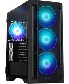 Case CHIEFTEC APEX LUMO Tower ATX EATX MicroATX MiniITX Colour Black GA-01B-L-OP