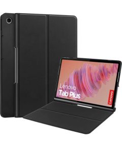 iLike Tri-Fold Тонкий Эко-кожанный Чехол Книжка Lenovo Tab Plus 11.5'' (2024) TB351FU Черный