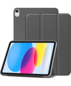 iLike Tri-Fold Eko Ādas Maciņš Stends priekš Apple iPad Air 13 (2024) 6. paaudze Pelēks