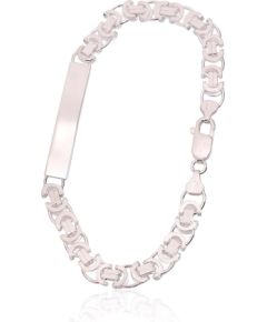 Серебряный браслет #2600417, Серебро 925°, длина: 23 см, 23.6 гр.  "Orio" kolekcija