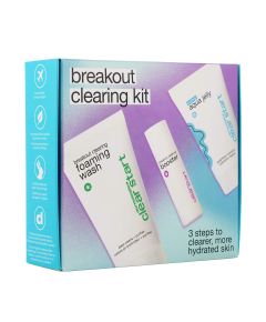 Clear Start Breakout Clearing Kit Set Dermalogica: Clear Start Aqua Jelly, For Regulation Of Excessive Sebum, Gel, For Face, 25 ml + Clear Start, Cleanser, Cleansing Foam, 75 ml + Clear Start Booster, Niacinamide, Calming & Cooling, Local Treatment Lotion