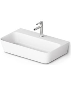 PAA izlietne Quadro, 700x430 mm, balta silkstone