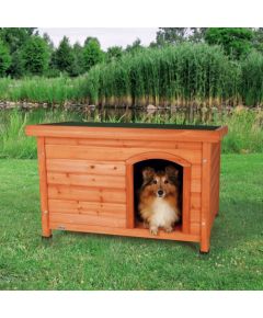 Trixie Buda Classic o plaskim dachu "Natura" 85 × 58 × 60 cm