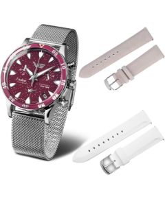 Vostok Europe Undinė CRANBERRY VK68-515A774BRSiWhite