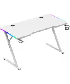 Biurko gamingowe Huzaro Hero 2.5 White RGB