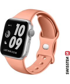 Swissten Silikona Siksniņa priekš Apple Watch 42 / 44 / 45 / 49 mm