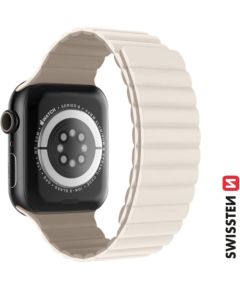 Swissten Силиконовый Магнитный Pемешок для Apple Watch 42 / 44 / 45 / 49 mm