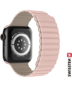 Swissten Силиконовый Магнитный Pемешок для Apple Watch 42 / 44 / 45 / 49 mm
