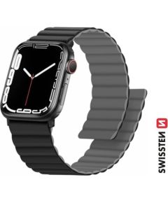 Swissten Силиконовый Магнитный Pемешок для Apple Watch 42 / 44 / 45 / 49 mm