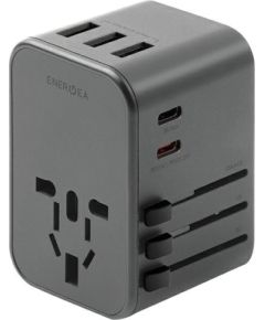 Energenie Energea TravelWorld USB-C PD Universālais Adapteris Lādētājs 35W