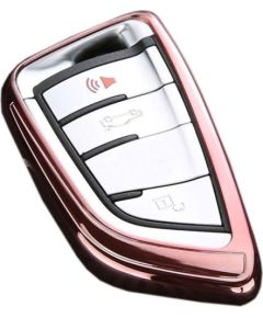 Dux Ducis Силиконовый Чехол для Автомобильных Ключей для Volkswagen Golf Розовый