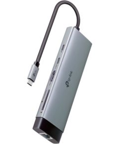 Hub TP-LINK UH9120C 3xUSB-A 3.0, 1xUSB-C 3.0, 1xUSB-C PD, HDMI 4K, RJ45 GE, SD, microSD