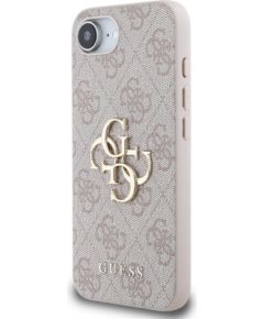 Guess PU 4G Metal Logo Case Aizsargapvalks priekš Apple iPhone 16e