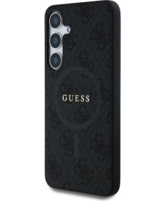 Guess PU Leather 4G Colored Ring MagSafe vāciņš Maciņš priekš Samsung Galaxy S25