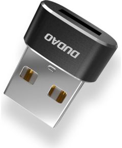Dudao adapteris USB Type-C uz USB adapteris melns (L16AC melns)