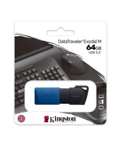 MEMORY DRIVE FLASH USB3.2/64GB DTXM/64GB KINGSTON