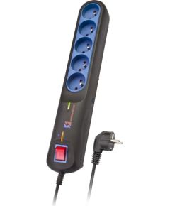 LESTAR 1966002822 Black, Grey 5 AC outlet(s) 2.5 m