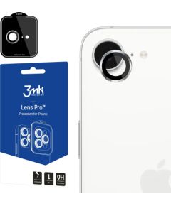 Tempered glass for camera 3mk Lens Pro Apple iPhone 16e silver