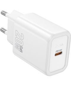 Сетевая зарядка Hoco N60 20W GaN USB-C белая