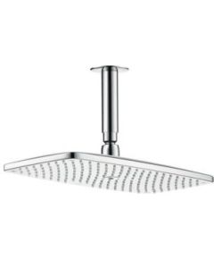 Hansgrohe dušas galva ar turētāju Raindance E 360 Air 1jet, no griestiem, hroms