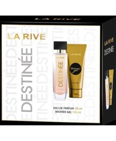 La Rive La Rive for Woman Zestaw prezentowy Destinee (EDP 90ml+żel pod prysznic 100ml)