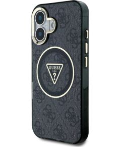 Guess IML 4G Glitter and Triangle Logo MagSafe Aizsargapvalks priekš Apple iPhone 16
