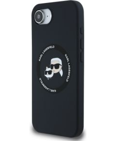Karl Lagerfeld Liquid Silicone K&CH Heads MagSafe Case Чехол для Apple iPhone 16e
