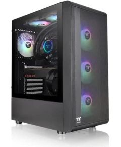 Thermaltake S200 TG ARGB, tower housing (black, tempered glass)