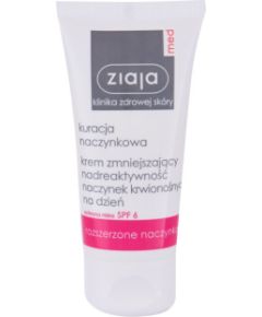 Ziaja Capillary Treatment 50ml SPF6 W / Day Cream Ķermeņa kosmētika