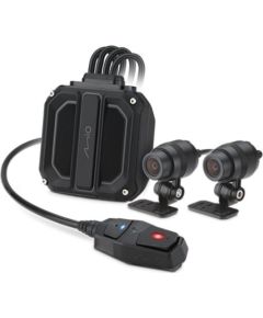 Mio | MiVue M820WD dual-lens motorcycle driving recorder | Receive five satellite GPS | Wi-Fi one size