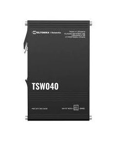 Switch TELTONIKA TSW040 8xRJ45 PoE+ ports 8 240 Watts TSW040