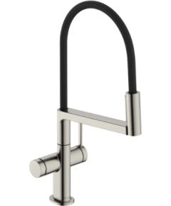 Hansgrohe virtuves izlietnes maisītājs Talis Select M54 PowderSpray, 3jet, Stainless Steel Finish